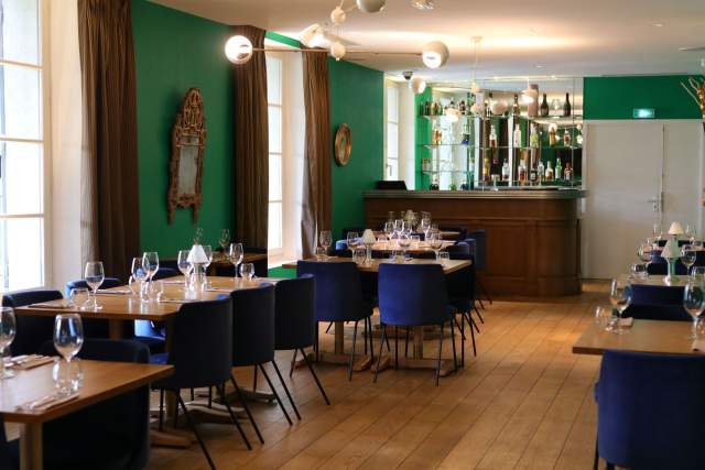 Salle du restaurant Bruno Oger Restaurant Gastronomique Côte d’Azur, Bistrot et Traiteur (06)