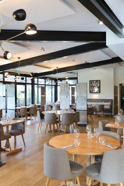 Salle du Restaurant Bruno Oger Restaurant Gastronomique Côte d’Azur, Bistrot et Traiteur (06)
